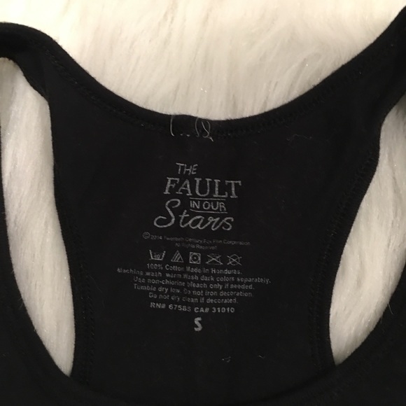 The Fault In Our Stars Graphic Logo Tank Top - Picture 2 of 4